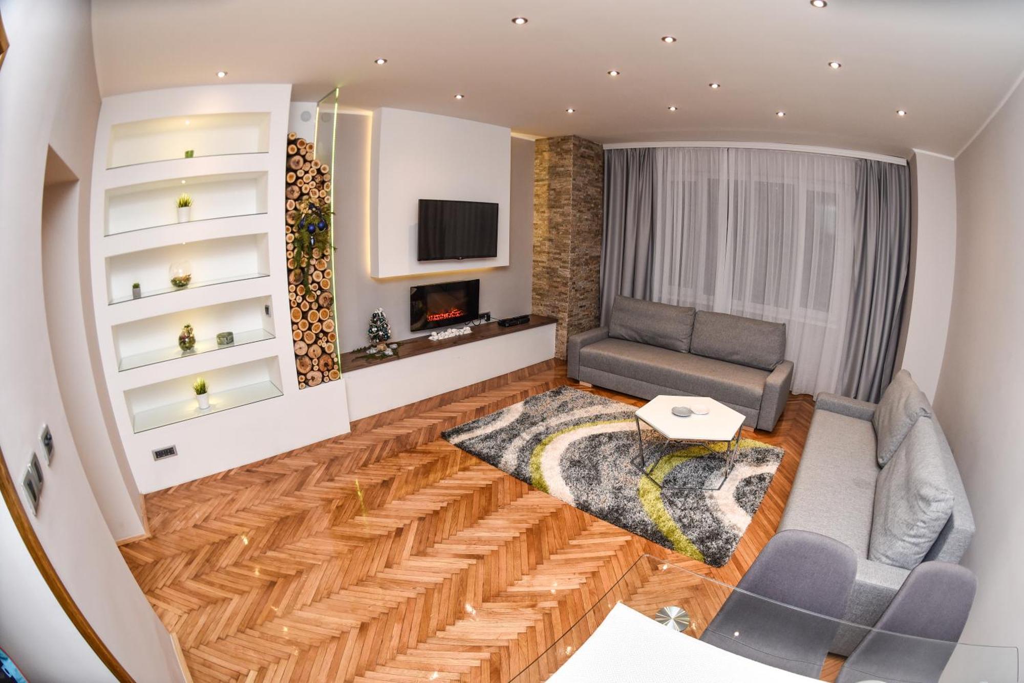 Chimney Modern Apartment Novi Sad Eksteriør bilde