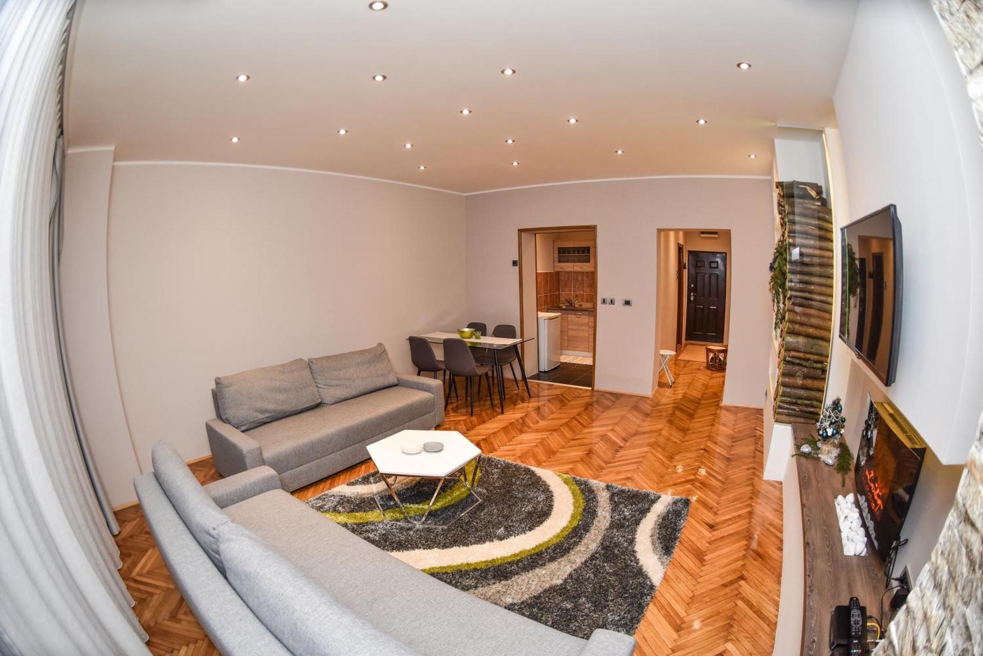 Chimney Modern Apartment Novi Sad Eksteriør bilde