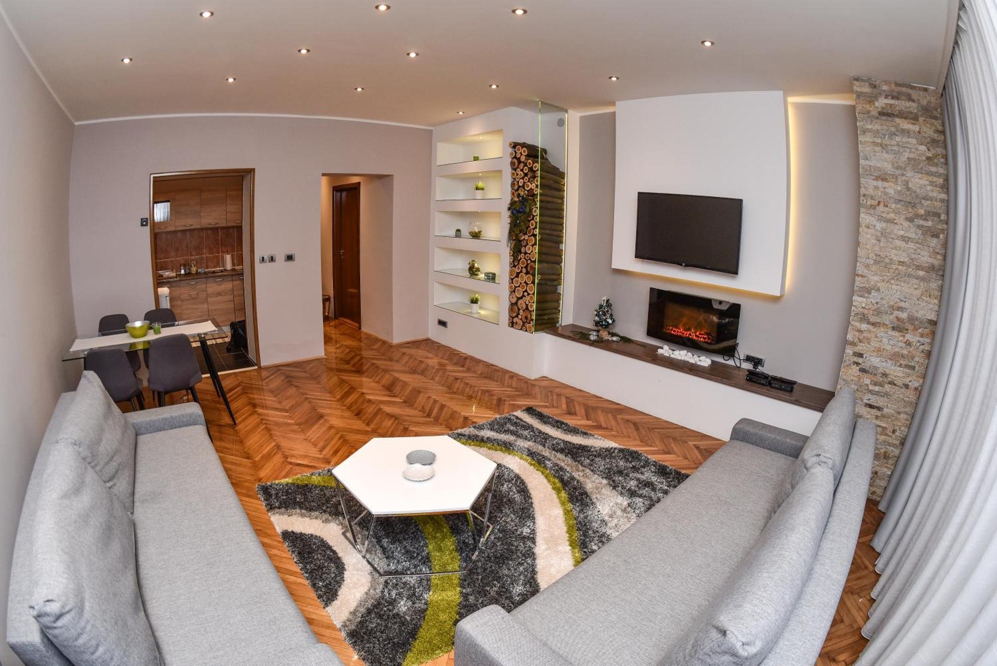 Chimney Modern Apartment Novi Sad Eksteriør bilde